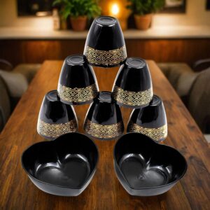 Serving Bowl and Glass Set