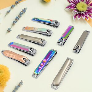Stainless Steel Folding Nail Clipper with File