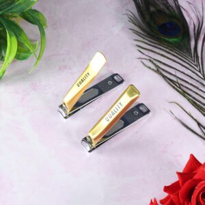 Stainless Steel Folding Nail Clipper with File