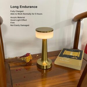 Touch LED Metal Table Lamp