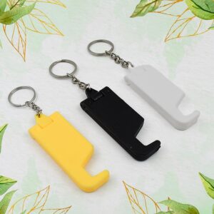 Plastic Keychain with Mobile Stand