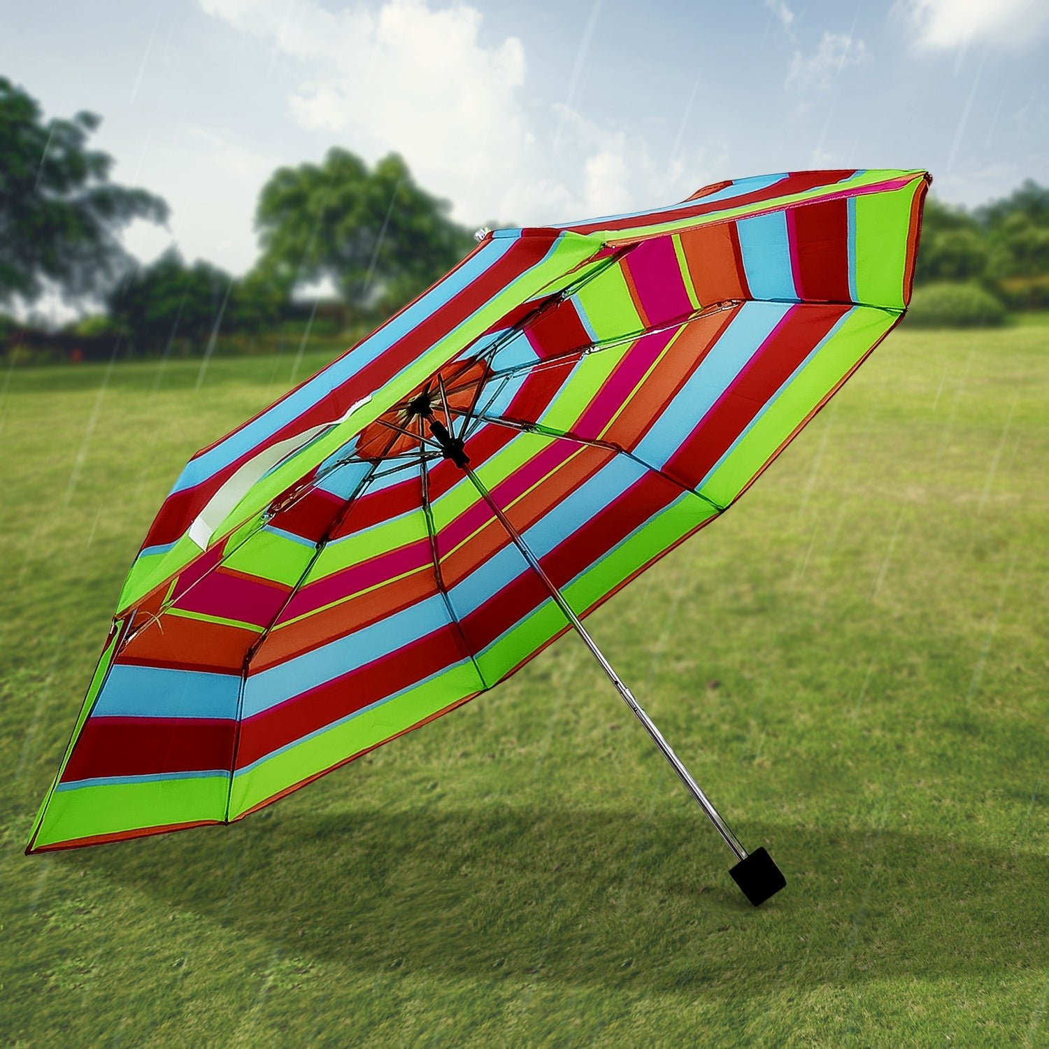 Sun and Rain Protective Foldable Umbrella