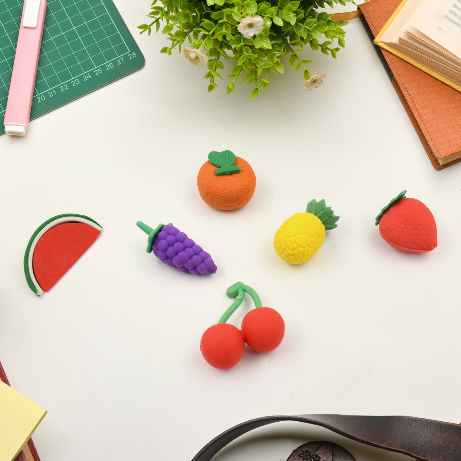 Fancy Mix Design Colorful Erasers