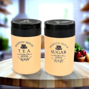 Airtight Tea Coffee Sugar Container