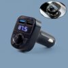Bluetooth FM Transmitter with Dual USB Car Charger