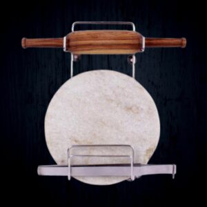 Multipurpose Kitchen Rack for Rolling Pin and Tongs
