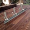 Wall Mounted Coat Hanger Rack with Hooks