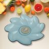Flower Shape Kids Plastic Plate