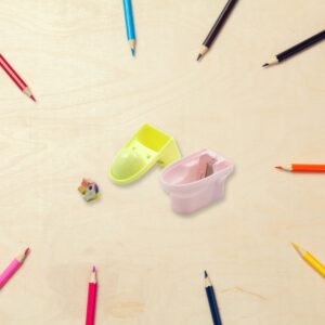Toilet Shape Pencil Sharpener With Eraser