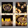 Floating Flameless LED Candle Set