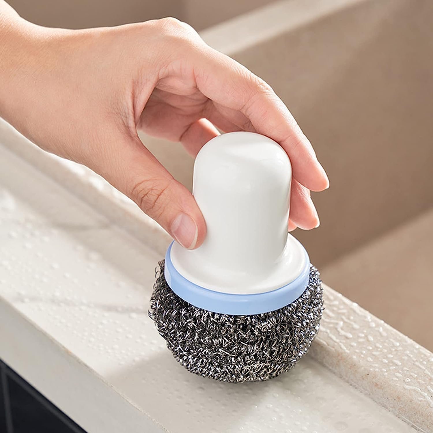 Multifunctional Dish Scrub Brush for Kitchen Sink