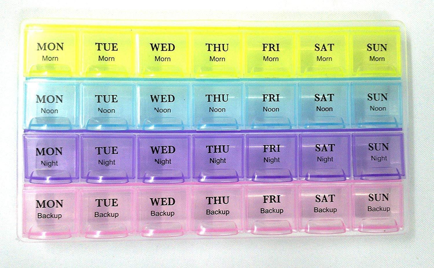 Weekly Pill Medicine Organizer Box