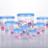 Transparent Plastic Container Set