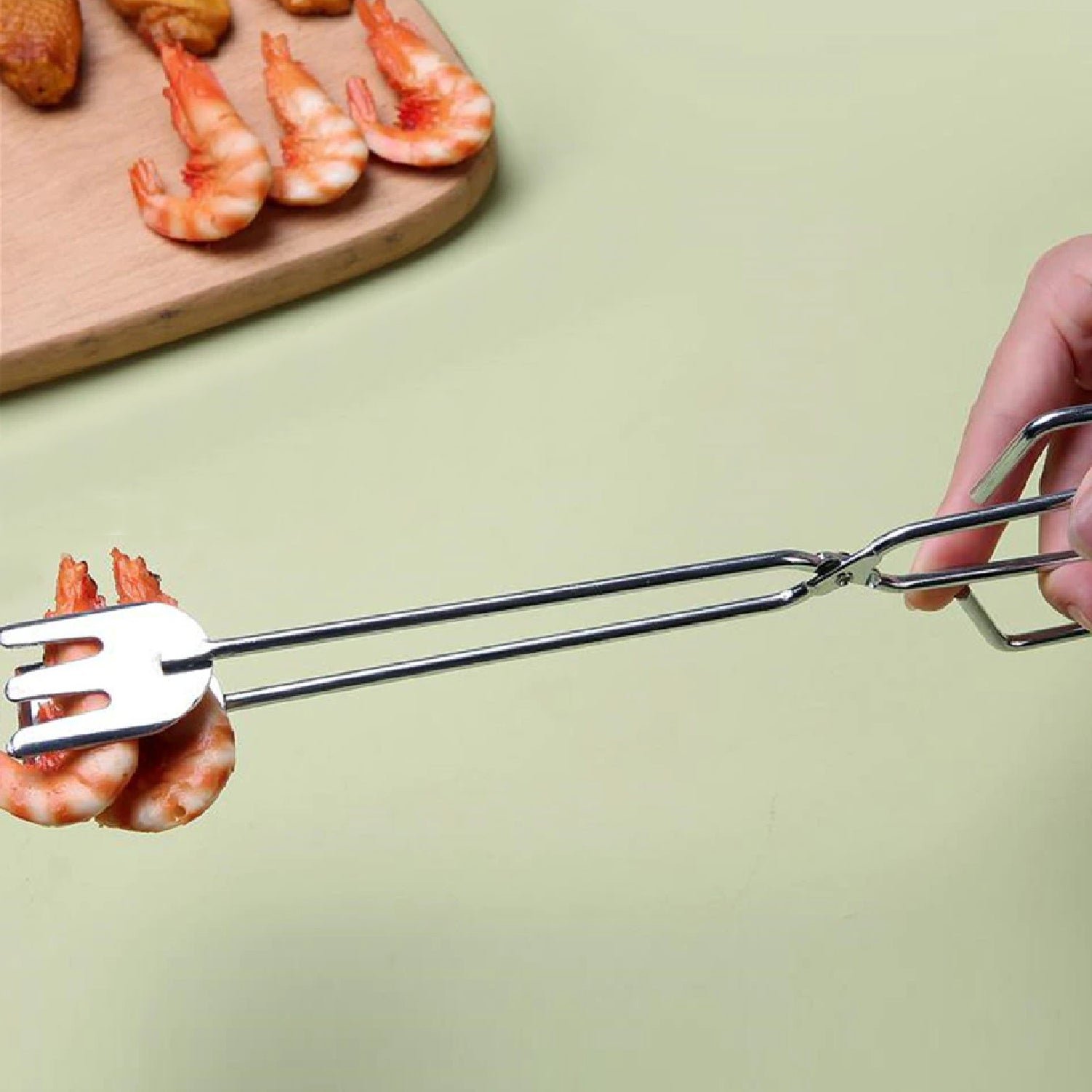 Stainless Steel BBQ Tongs