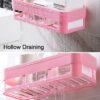 Plastic Shower Corner Caddy Basket