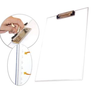 Transparent Exam Writing Pad
