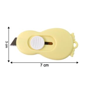 Mini Safety Cutter with Retractable Blade