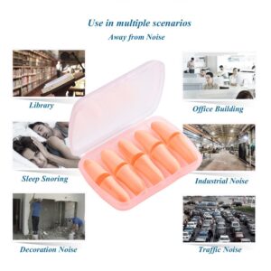 Foam Ear Plugs With Storage Box