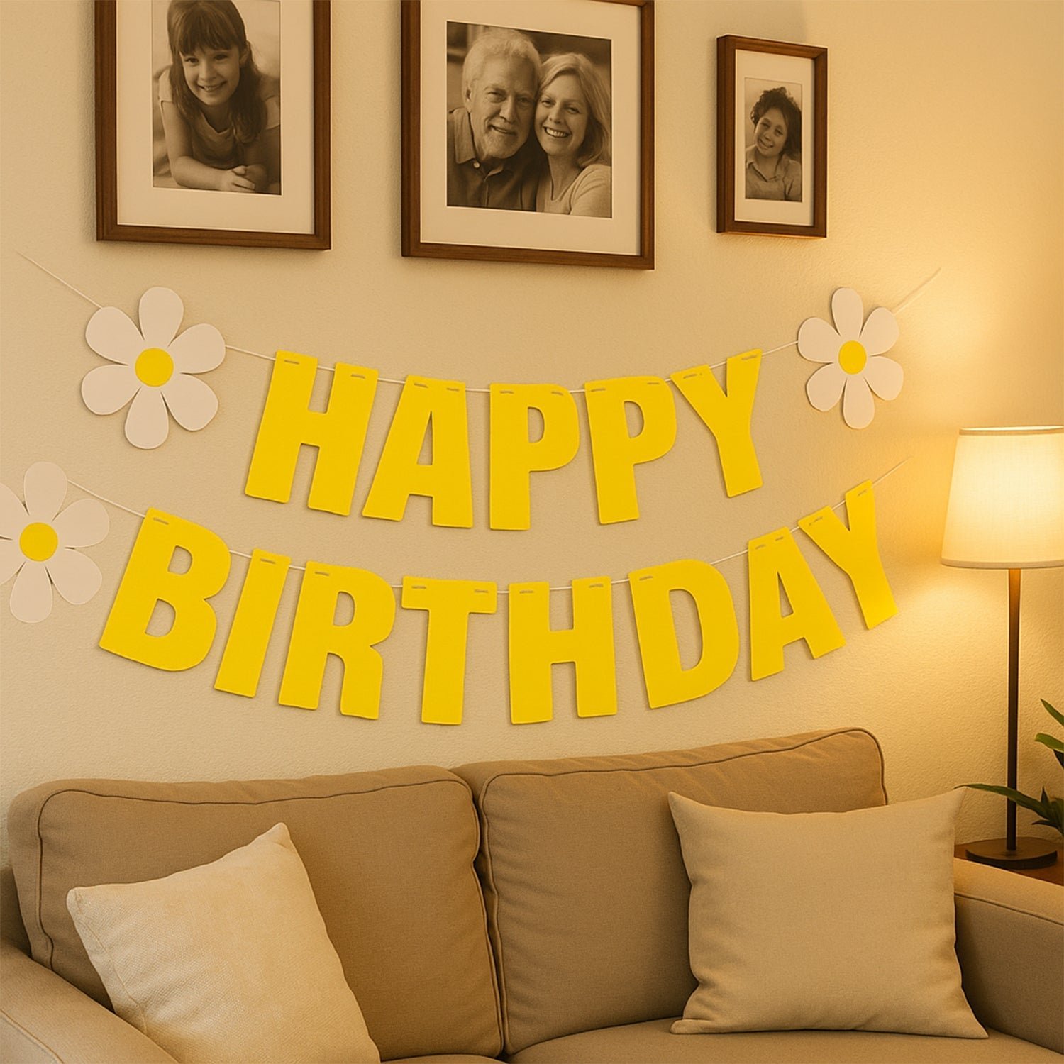 Happy Birthday Decoration Banner Set