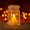 LED Flameless Lantern Style Decorative Candles