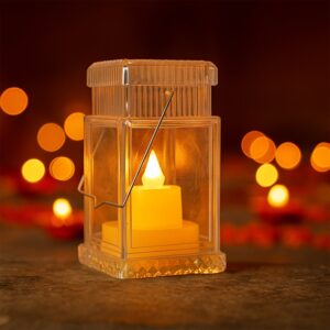 LED Flameless Lantern Style Decorative Candles