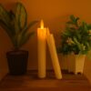 LED Flameless Taper Candle Set