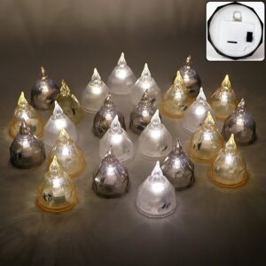 LED Flameless Tealight Candle Set