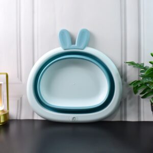 Foldable Collapsible Washing Basin with Handle