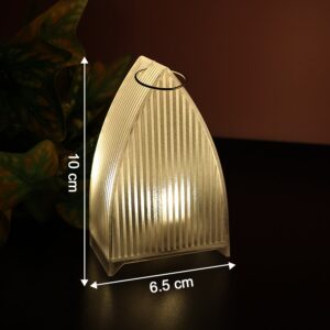 Transparent LED Decorative Candle Set