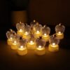 Apple Shape LED Tealight Candle Set