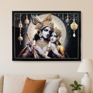 Radha Krishna Decorative Wall Painting