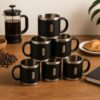 Stainless Steel Double Wall Coffee Mug Gift Set