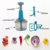 Manual Push Vegetable Chopper