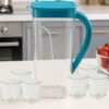 Plastic Jug with Glass Set