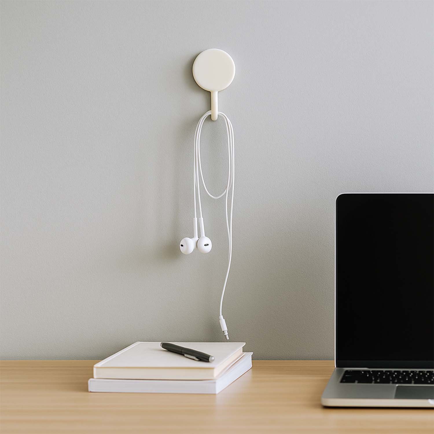 Self Adhesive Round Wall Hooks