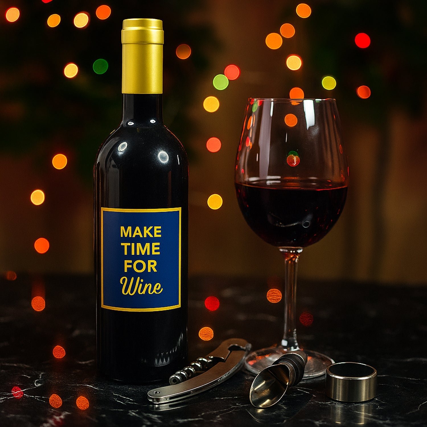 Wine Bottle Bar Gift Set