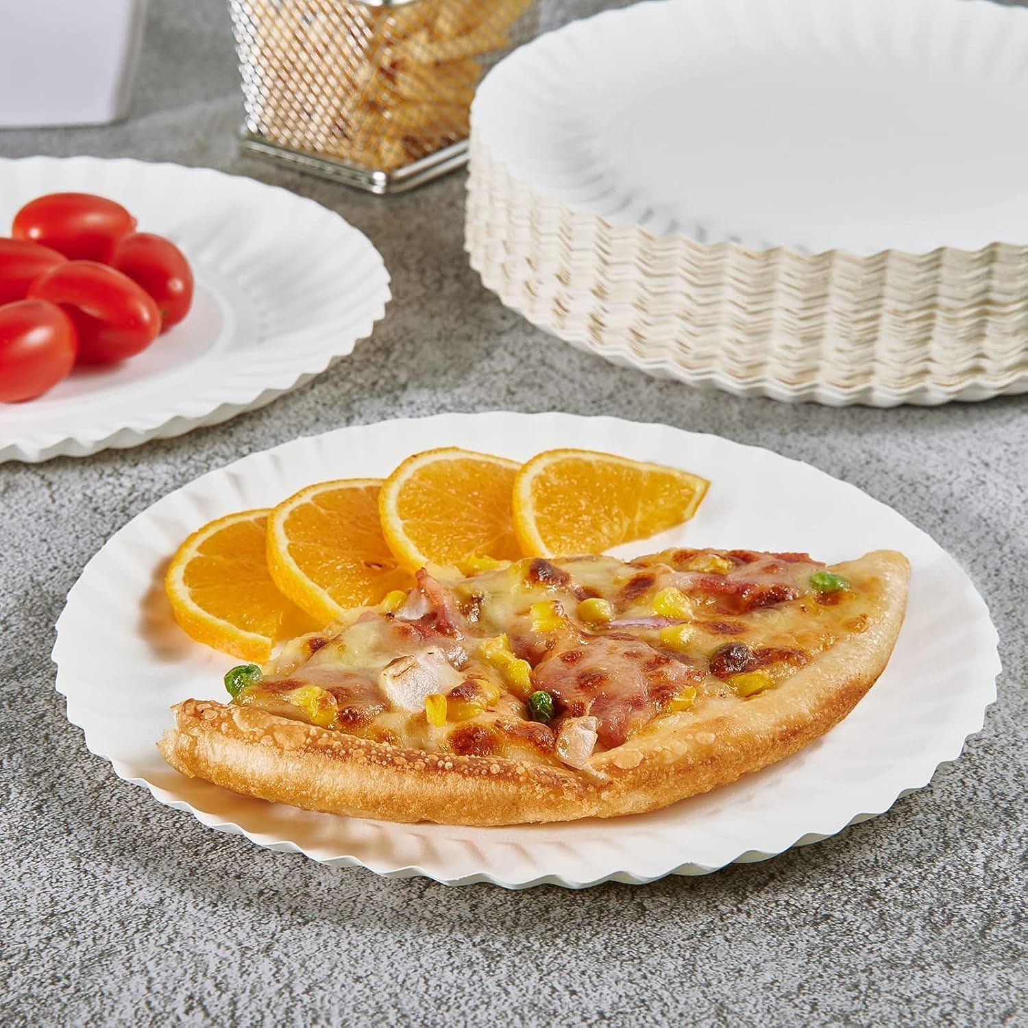 Compostable Paper Plate