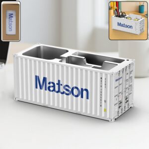 Multi Compartment Desk Organizer Container