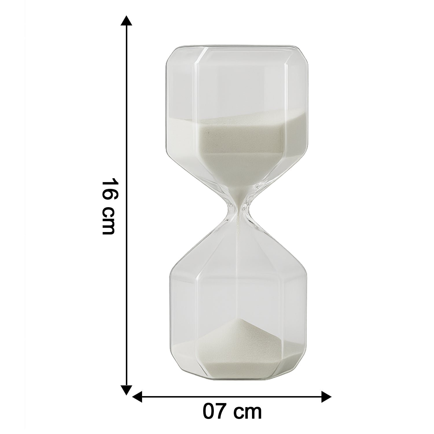 Elegant Glass Hourglass Sand Timer
