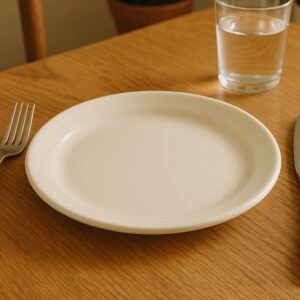 Round Plastic Dinner Plate