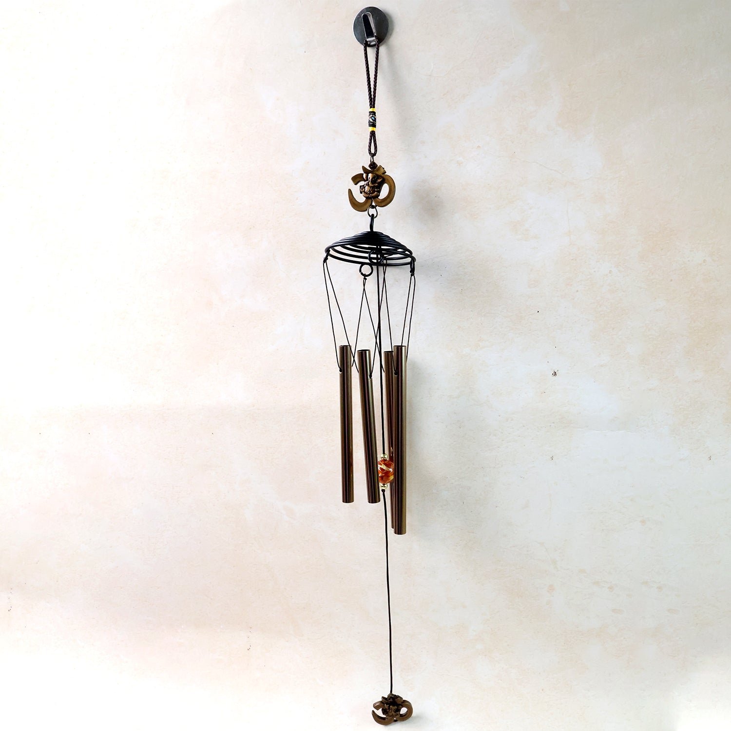 Metal Om Symbol Wind Chime