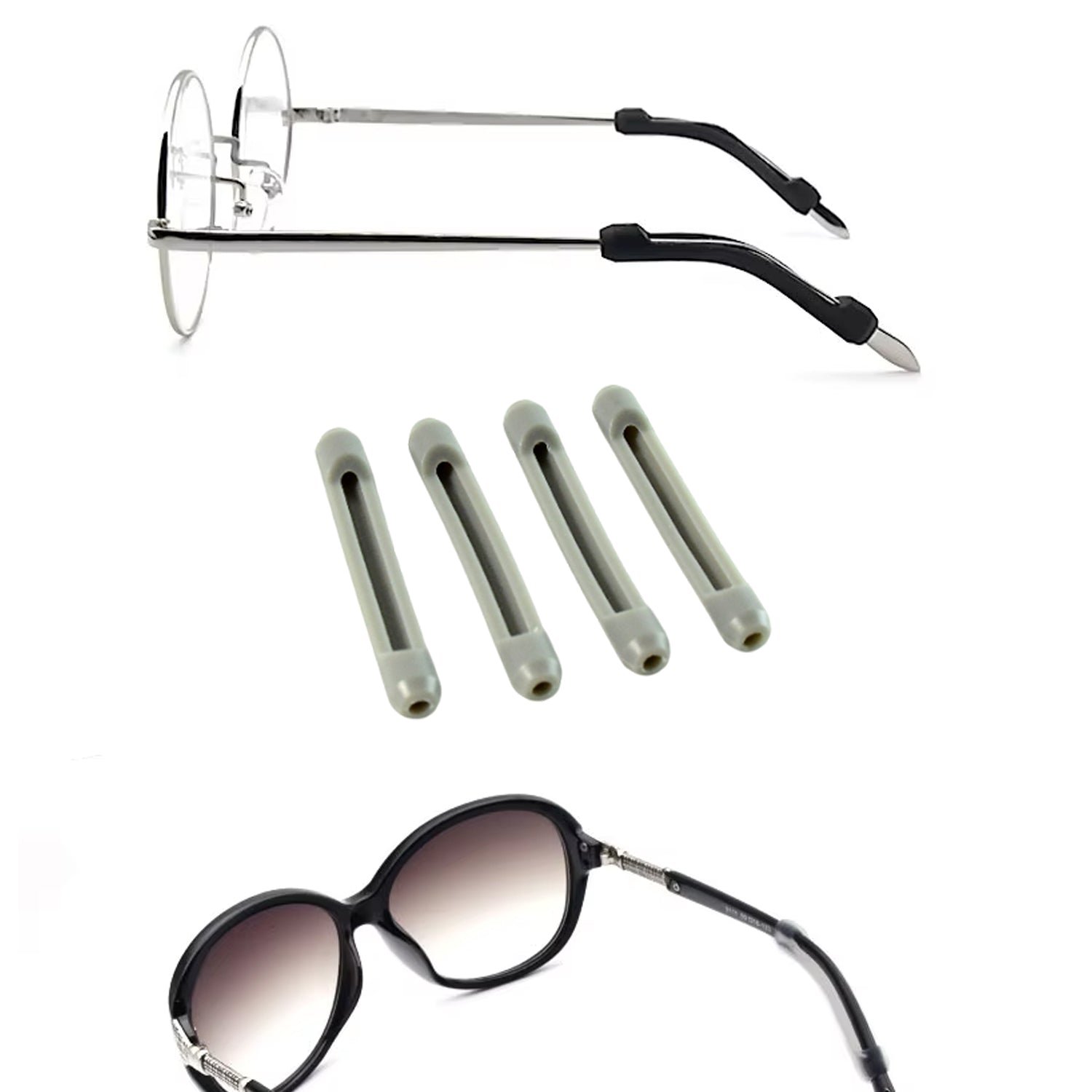 Anti Slip Eyeglass Temple Tip Sleeves