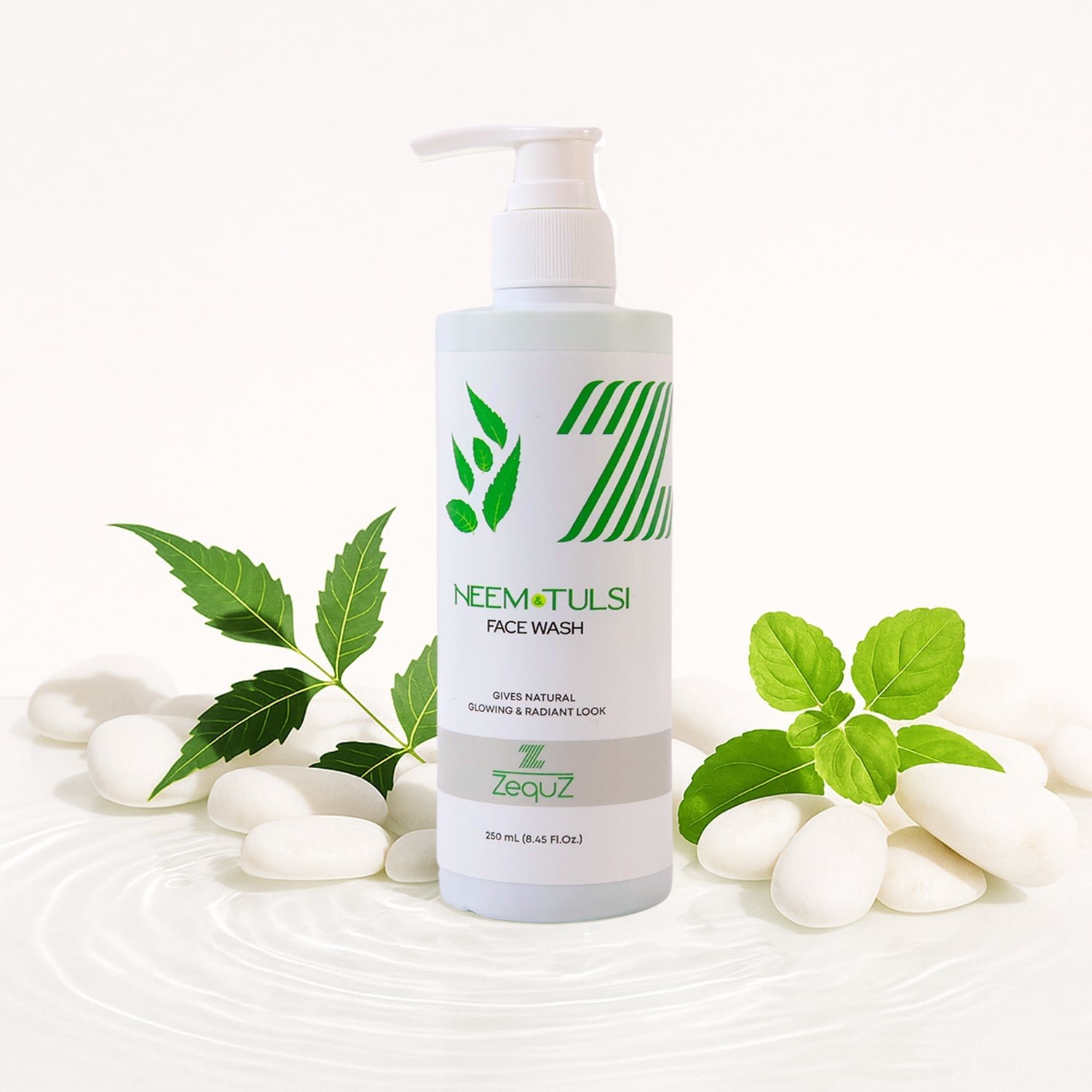 Neem and Tulsi Face Wash for Clear Skin