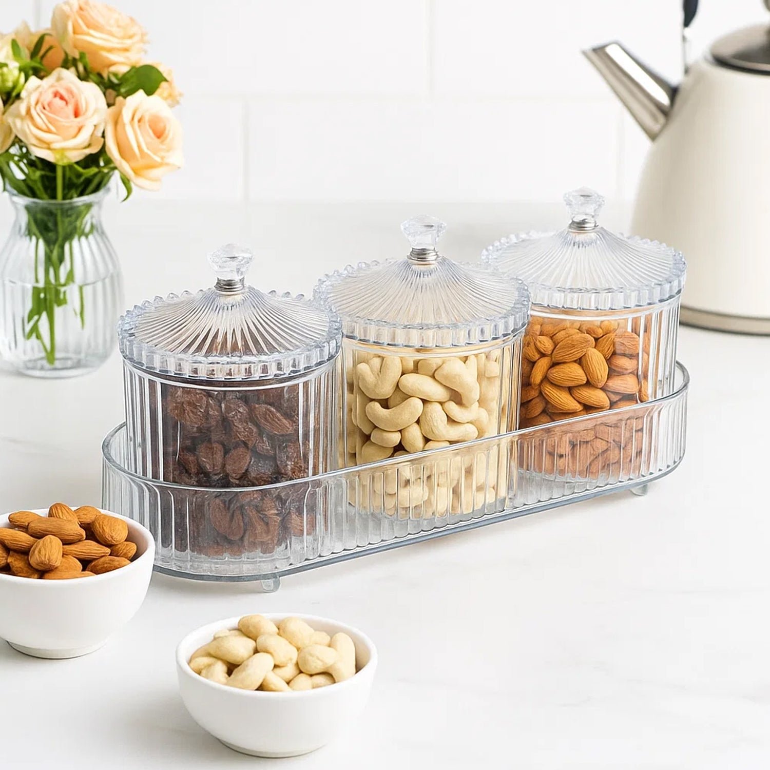 Dry Fruit And Snack Storage Set