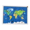 Educational Wooden World Map Puzzle