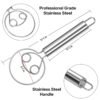 Stainless Steel Dough Whisk