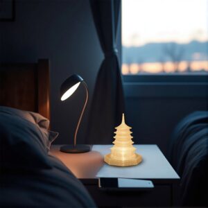 LED Crystal Pagoda Decorative Lamp