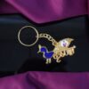 Krishna Themed Decorative Metal Keychain